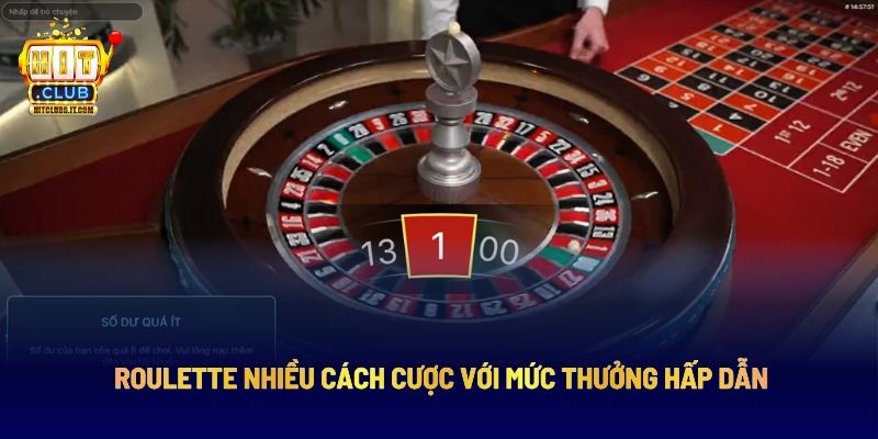 Roulette: Trò Chơi May Rủi Đẳng Cấp Với Tỷ Lệ Thưởng Hấp Dẫn 7 Roulette nhiều cách cược với mức thưởng hấp dẫn